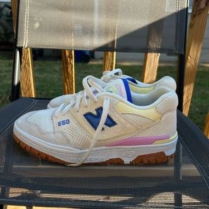 New Balance 550 "Multi/Pink/Blue" Women's Shoe